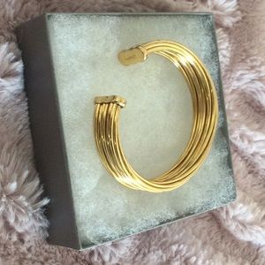 Monet open cuff bracelet bangle